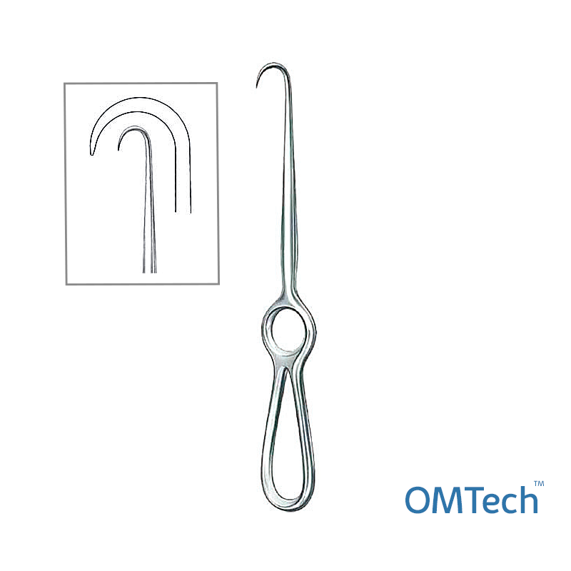 Ретрактор (ранорозширювач) за Volkman (Фолькман), 1 зубець, гострий, довжина 22,5 см INSIDEMED